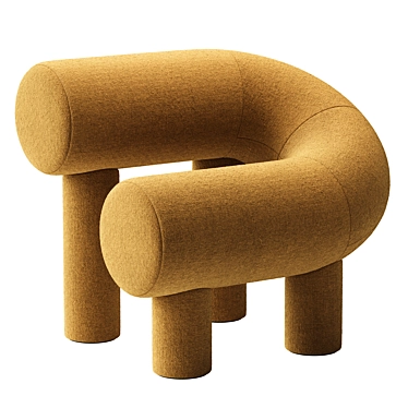 Sleek Modern Armchair Design UMI 3D model image 1 