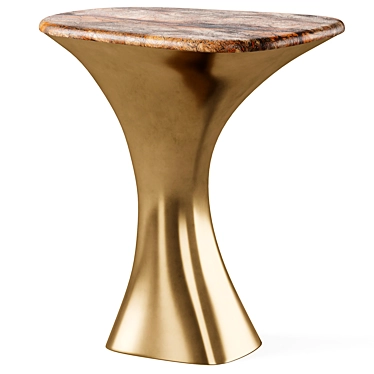 Modern Chic Side Table Design 3D model image 1 