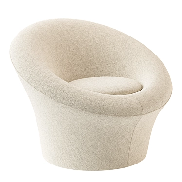 Pierre Paulin Artifort Mushroom Lounge Chairs with Ottoman