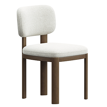 Sleek Anton Dining Chair 3D model image 1 