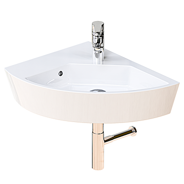 Roca Hall 327623000 Washbasin 3D Model 3D model image 1 