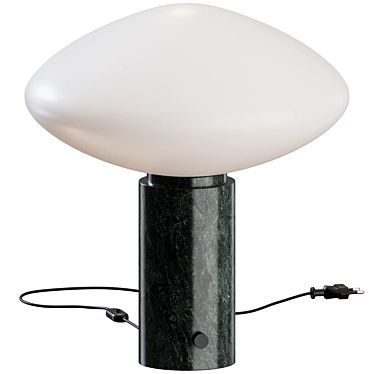 Elegant Mist Table Lamp &Tradition 3D model image 1 