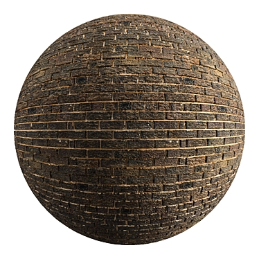 Texture-Enhanced 3D Brick Model 3D model image 1 