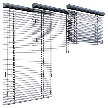 Adjustable Blinds for Windows 3D model image 1 