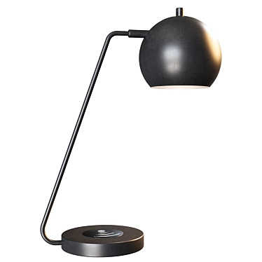 River Charge Task Lamp: Modern Desk Light 3D model image 1 