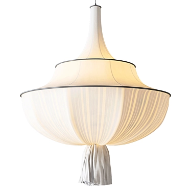 Elegant Meduse Pendant Lighting 3D model image 1 