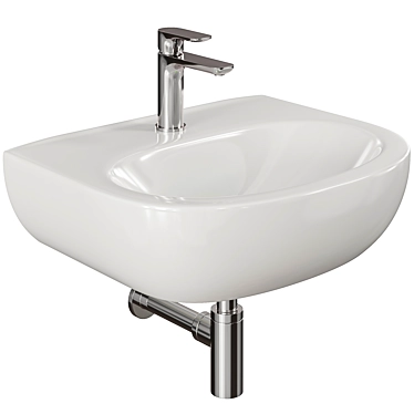 Villeroy&Boch O.novo Sink Set 3D model image 1 