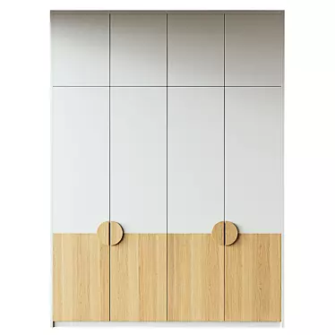3D Wardrobe Model FBX Corona 3D model image 1 
