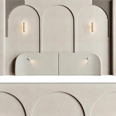 Decorative 3D wall panel 017 Arch