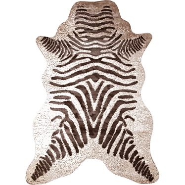 Luxury Animal Skin Rug 3D model image 1 