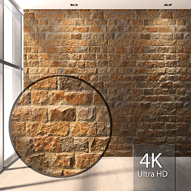 Seamless Stone Texture Set 3D model image 1 