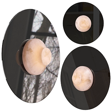  Sleek Wall Light Fixture 3D model image 1 