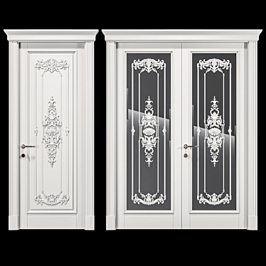 Antonovych Design Florence Door 3D model image 1 