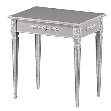 Elegant Zinnia Coffee Side Table 3D model image 1 