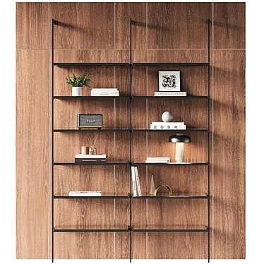 Dica Hogar Less Shelving System 3D model image 1 