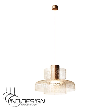 Inodesign Crispin C 44.1218 Pendant Light 3D model image 1 