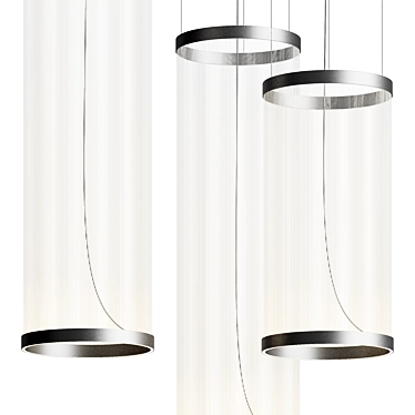 Modern Pendant Light Fixture 3D model image 1 