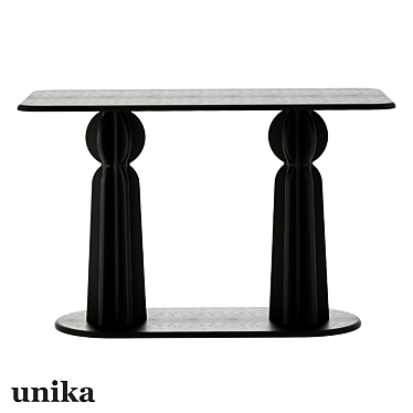 Rectangular table Kaktus Black