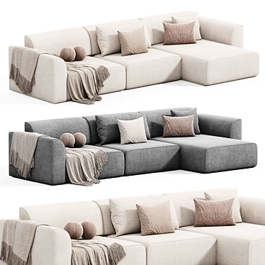 Bajvin Corner Sofa 2015 Model 3D model image 1 