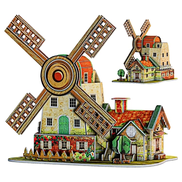 Play the Game Windmill Constructor 3D model image 1 