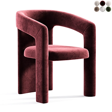 Elegant Holt Konyshev Chair 3D model image 1 