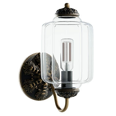 Eloise Outdoor Sconce - UV Unwrapped Model 3D model image 1 