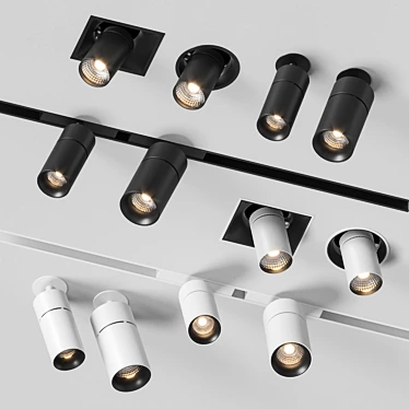 Reggiani Yori Pro Track Lights 3D model image 1 