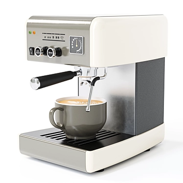  Sleek Espresso Machine 3D Model 3D model image 1 