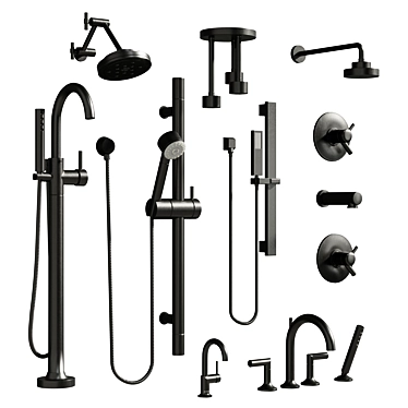  Brizo Bath Faucet Collection 3D model image 1 