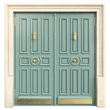 Classic 3D Max Door, Tempera 3D model image 1 