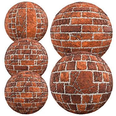 Versatile Brick Wall SBSAR Texture 3D model image 1 