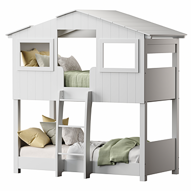 Treehouse Bunk Bed 2014 Version 3D model image 1 