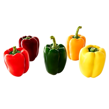 Texture-Ready Pepper Kitchen Decor 3D model image 1 