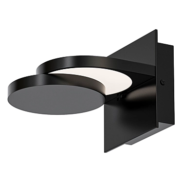 Modern Wall Sconce Light Fixture 3D model image 1 