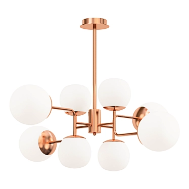 Modern Chandelier Erich, 3D Model 3D model image 1 