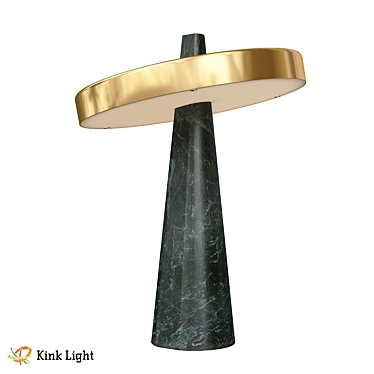 Dani Black Table Lamp LED 3D model image 1 