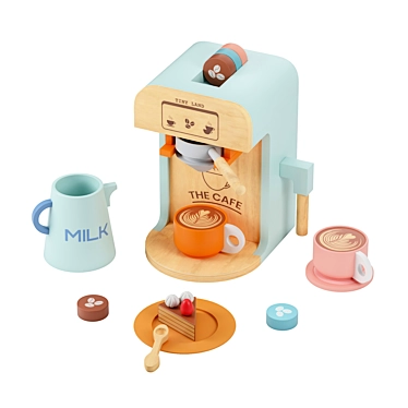 Youthful Brew Maker, Creative Design 3D model image 1 