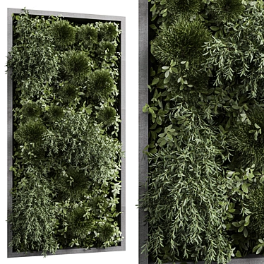  3D Vertical Wall Garden Model 3D model image 1 