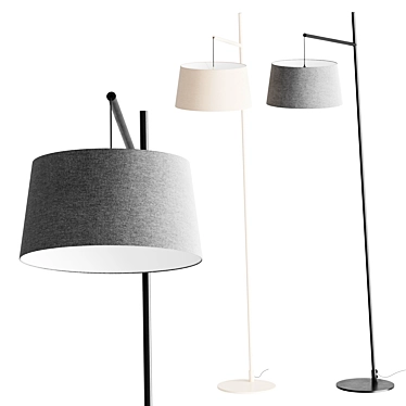 Stellar Illuminating Floor Lamp 3D model image 1 