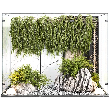 3D Interior Plant and Decor 3D model image 1 