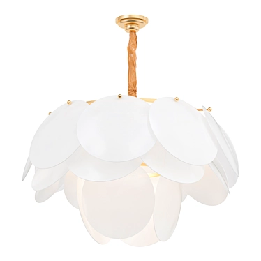 Elegant Design FRANCH Chandelier 3D model image 1 