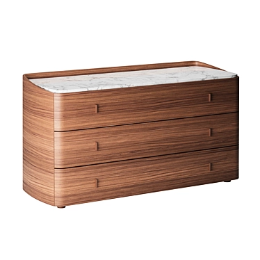 Luo Sideboard - Elegant Storage Solution 3D model image 1 