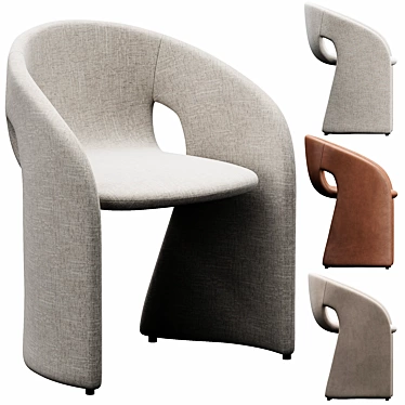 Contemporary Roche Bobois Armchair 3D model image 1 