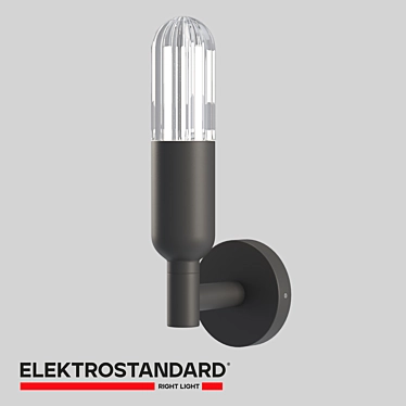 Outdoor LED Wall Lantern, Elektrostandard ISIDA 3D model image 1 