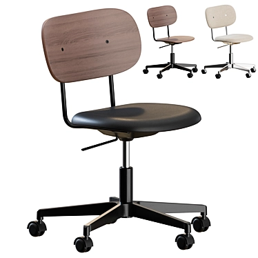 Menu Space Co Task Chair 3D model image 1 