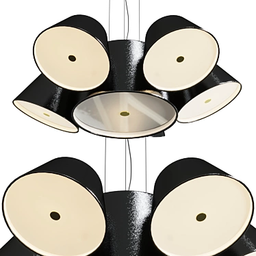 Modern Marset Pendant Light 3D model image 1 