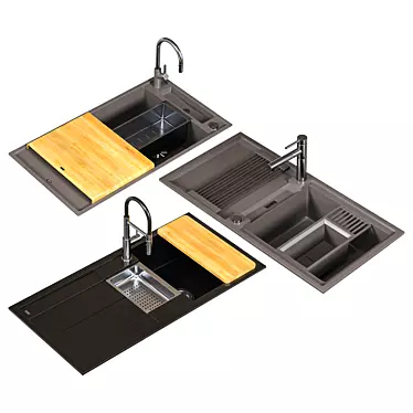 blanco sink set