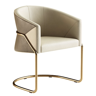 Luxury Bonnie Chair, Visionnaire Design 3D model image 1 