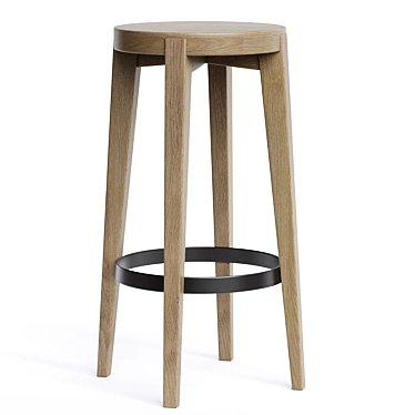  Galloway Counter Stool 3D model image 1 