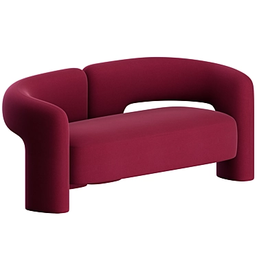 Modern Dudet Sofa by Cassina 3D model image 1 